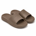 Badeschuhe Größe 38/39 aus EVA Braun rutschhemmende Pantoletten für Bad und Freizeit