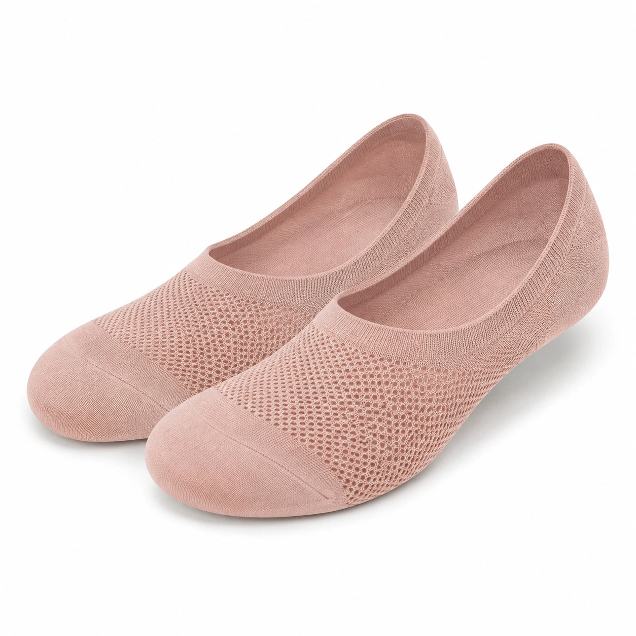 Füßlinge Größe 35-38 aus Textil Rosa atmungsaktiv für Ballerinas