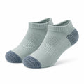 Sportsocken 35-38 aus Textil in Hellgrün-Grau mit verstärkten Zonen